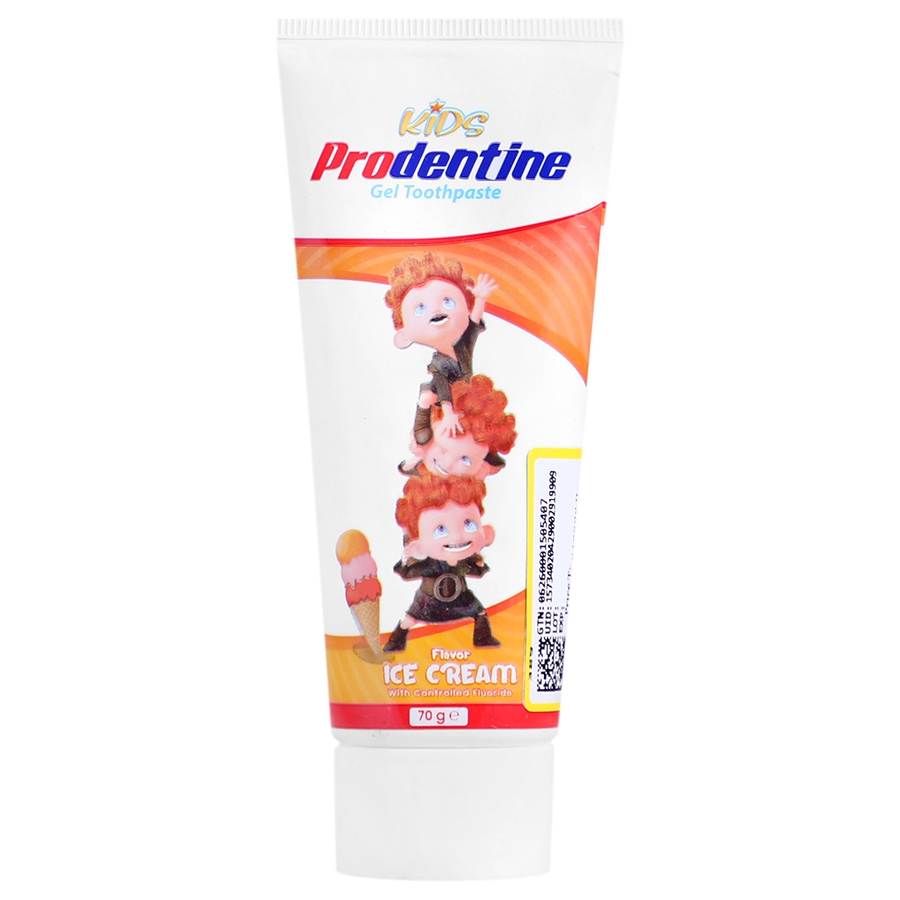 خمیر دندان ژله ای بچه طعم بستنی