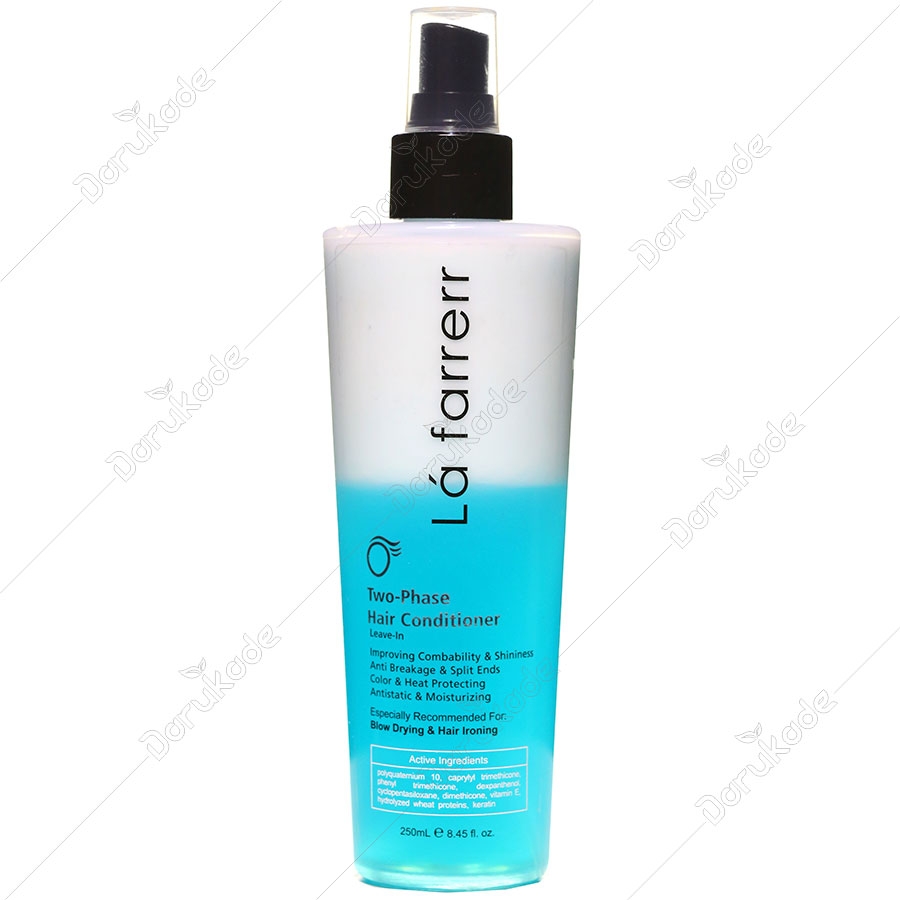 محلول دو فاز نرم کننده و حالت دهنده مو