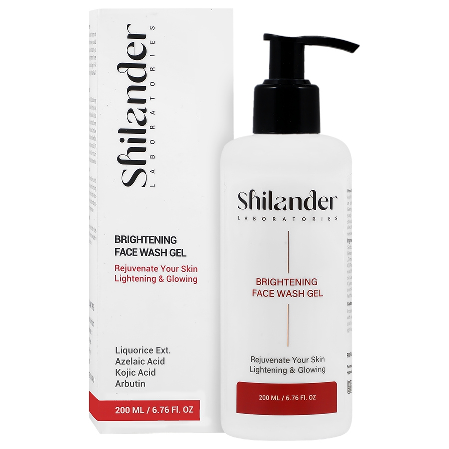 ژل شستشوی روشن کننده و ضد لک 200  میلی لیتر