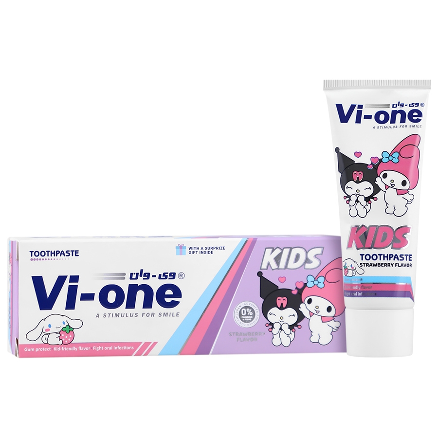 خمیر دندان کودکان با طعم توت فرنگی