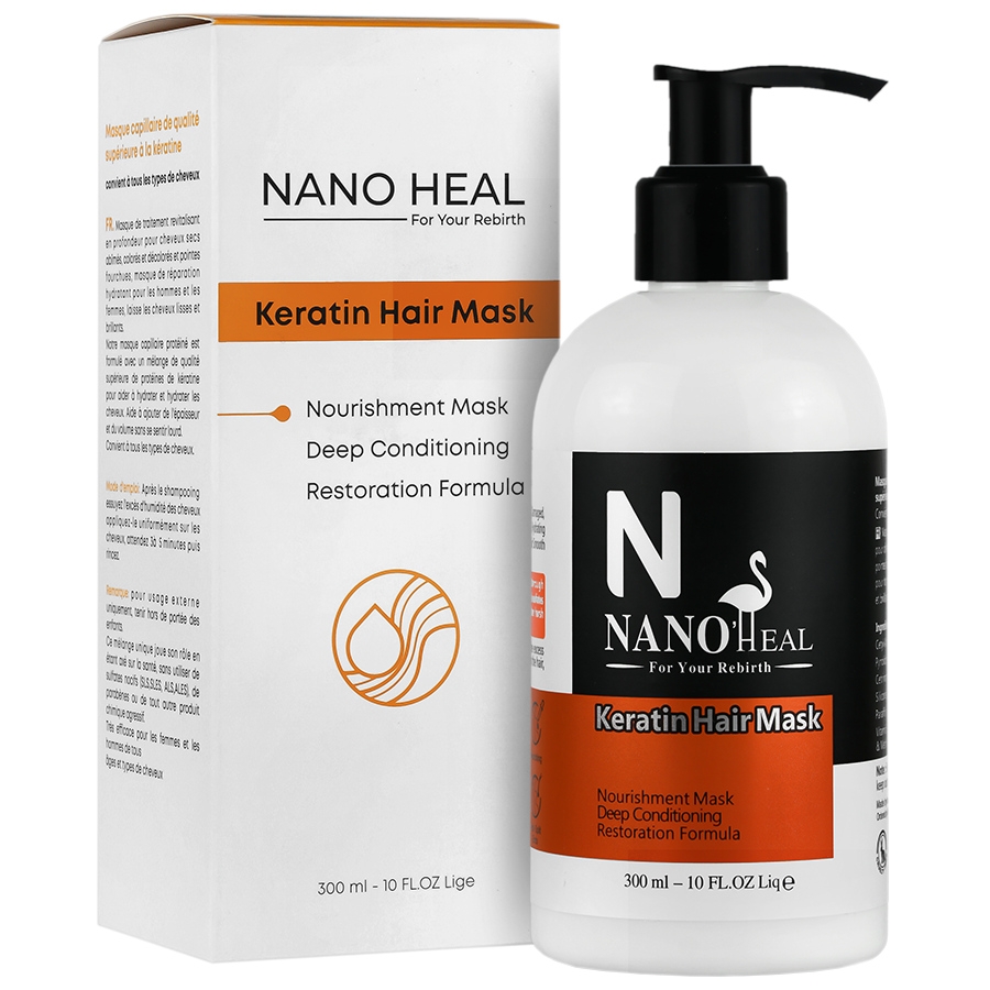 ماسک مو کراتینه با آبکشی فاقد سولفات