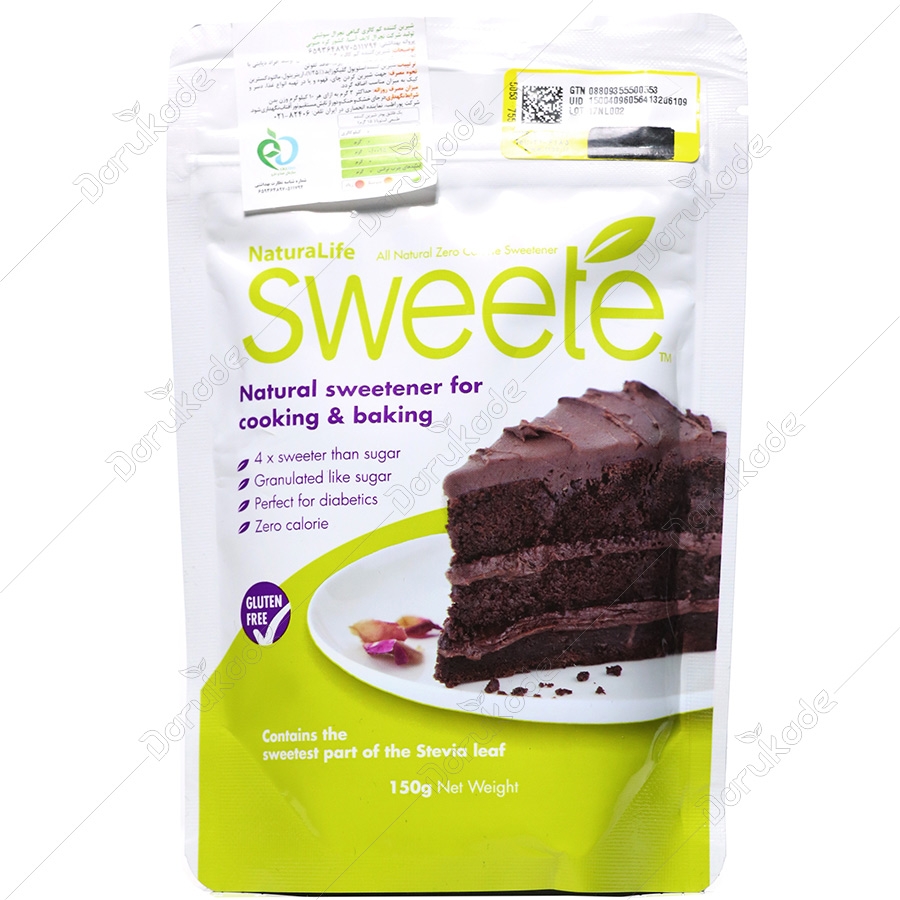 پودر شیرین کننده کم کالری گیاهی سوییت