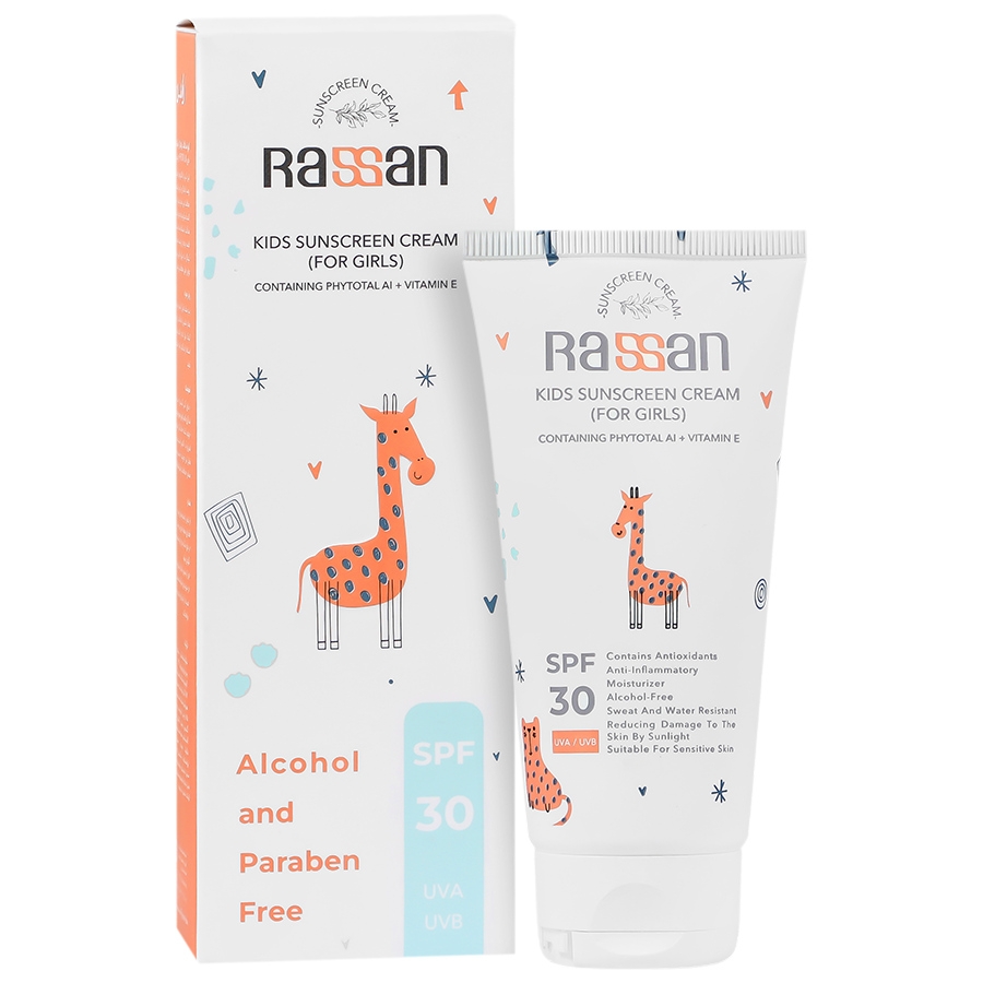 کرم ضد آفتاب کودکان دخترانه SPF30