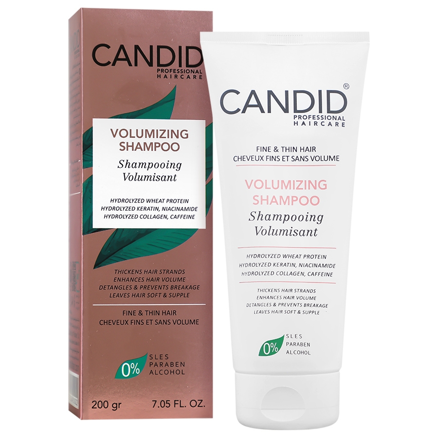 شامپو حجم دهنده ظاهری موهای نازک