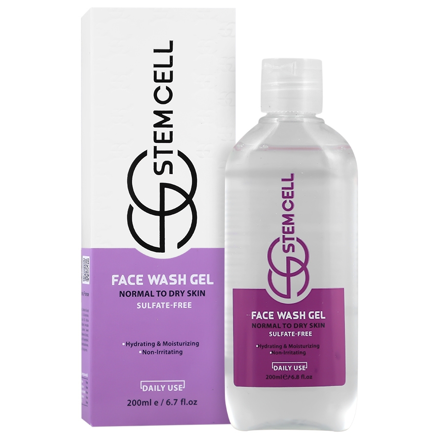 ژل شستشوی صورت مخصوص پوست نرمال تا خشک