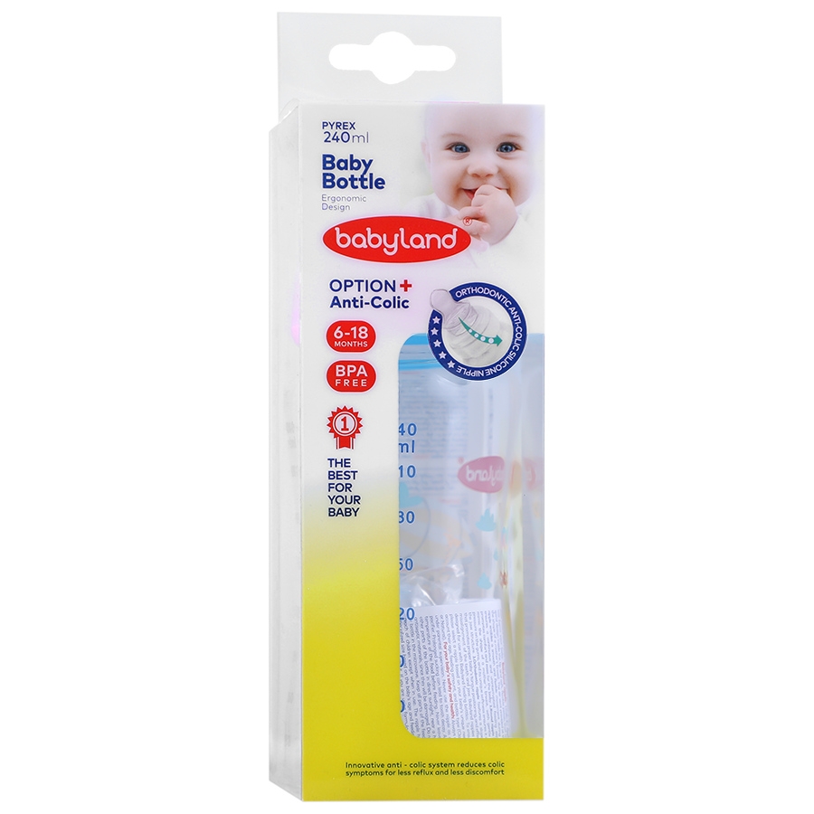 بطری شیر خوری پیرکس ارتودنسی 463