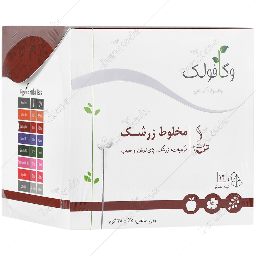 دمنوش مخلوط زرشک
