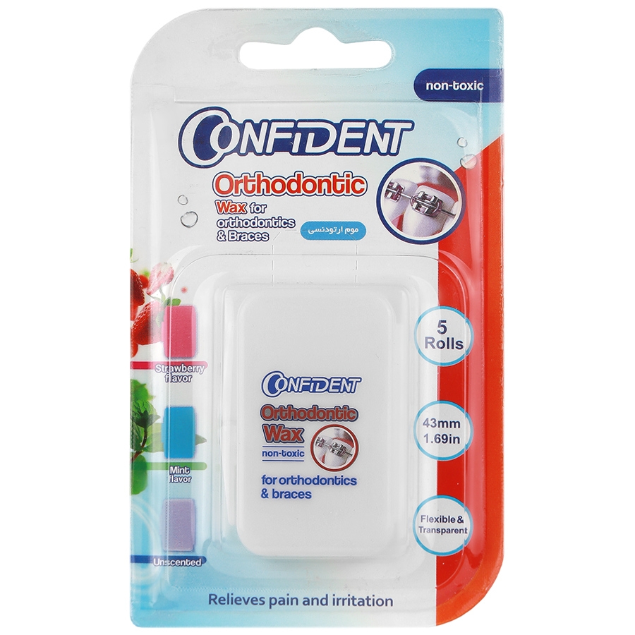 موم ارتودنسی کد 4.01 بدون طعم