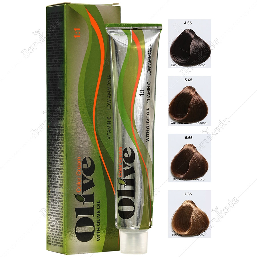 رنگ مو الیو - سری تنباکویی