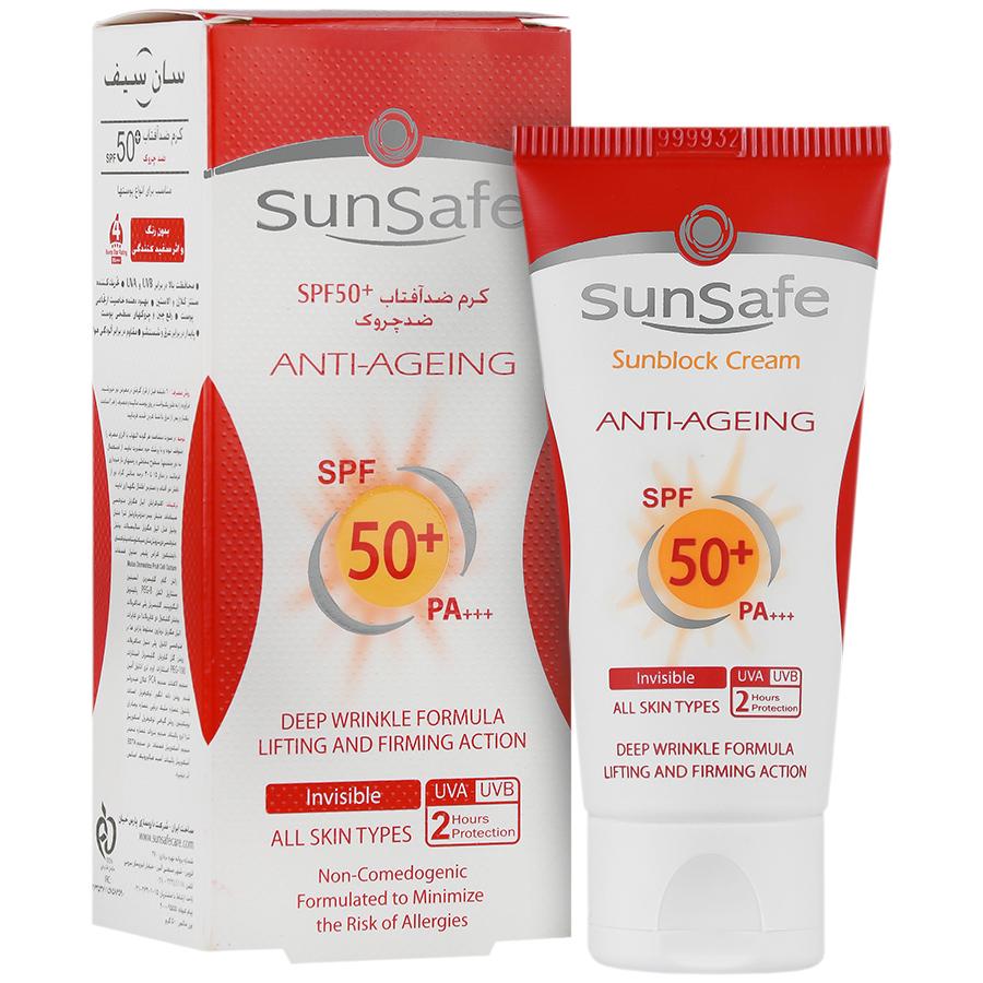کرم ضد آفتاب و ضد چروک SPF50