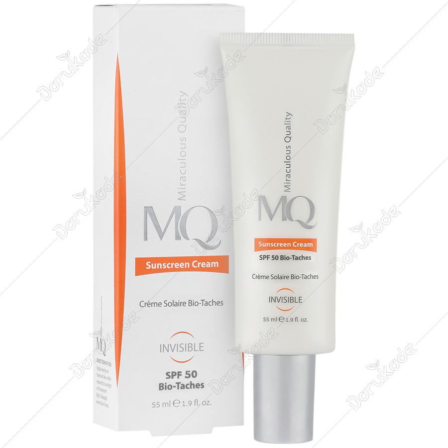 کرم ضد آفتاب بایوتچ SPF50 بی رنگ