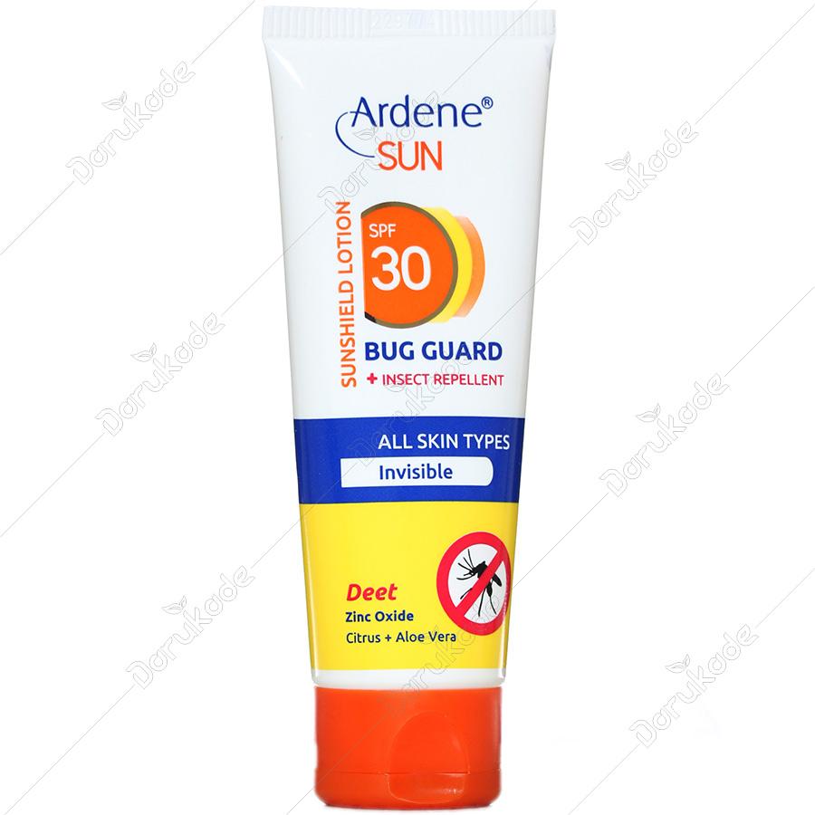 لوسیون ضد آفتاب باگ گارد SPF30