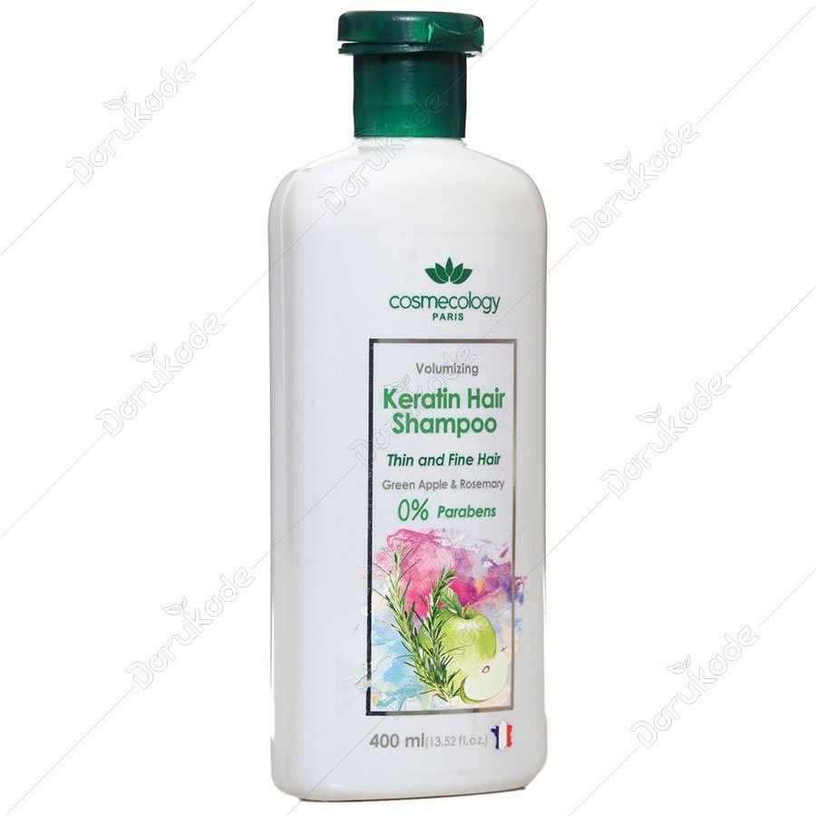 شامپو کراتینه حجم دهنده موی سر