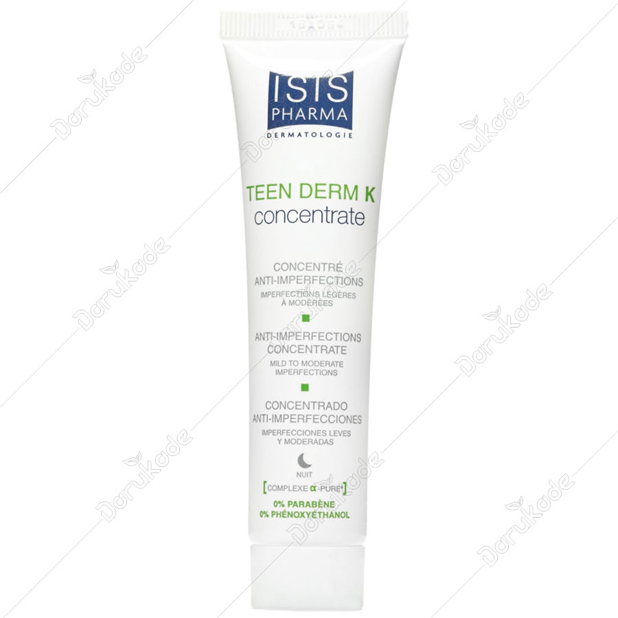 کنسانتره ضد جوش تین درم کا