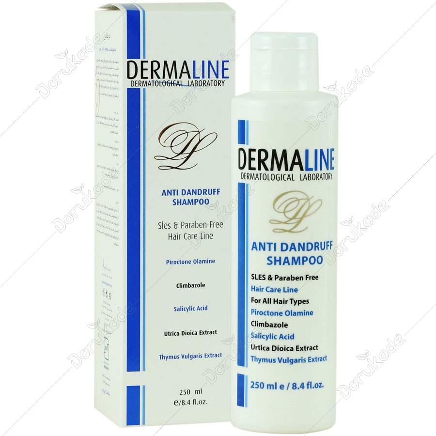 شامپو ضد شوره درمالاین 250 میلی لیتری