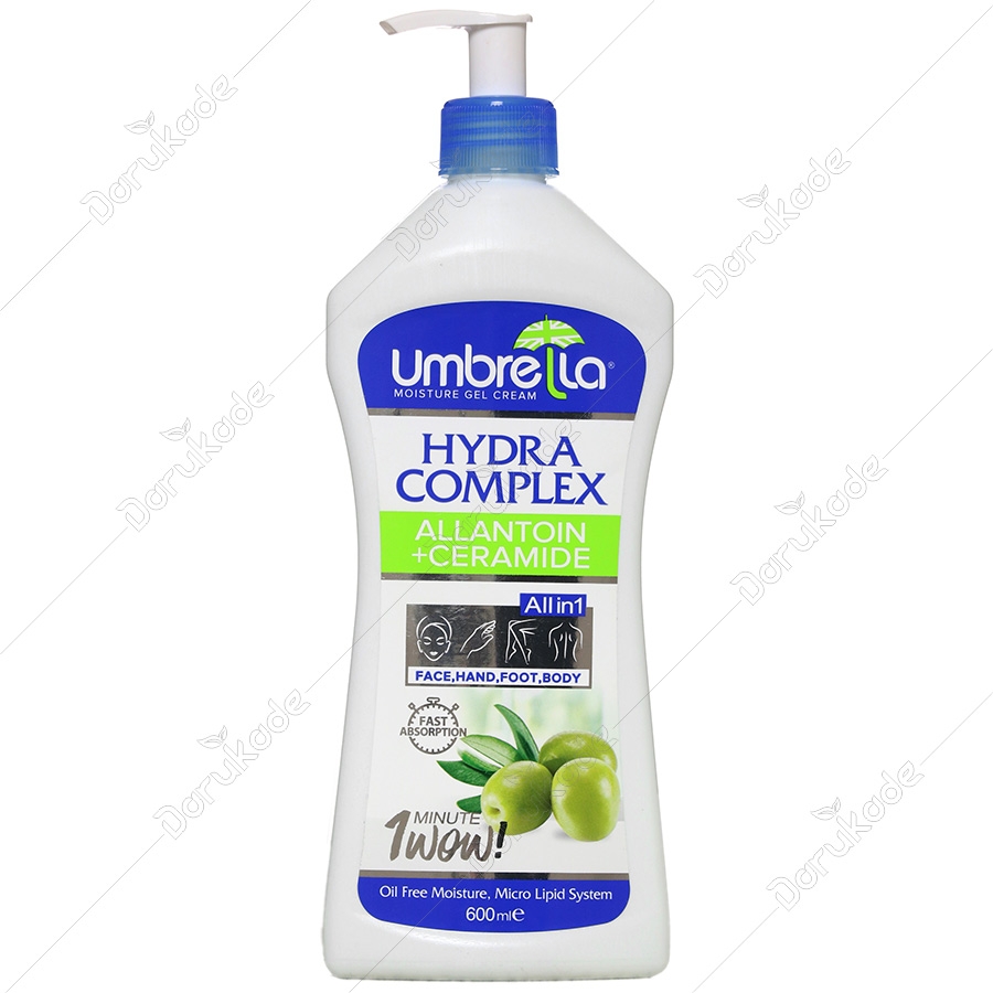 ژل کرم مرطوب کننده و آبرسان حاوی عصاره زیتون