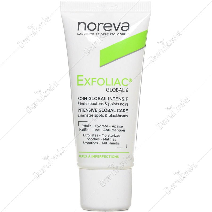 کرم ضد جوش اکسفولیاک گلوبال 6