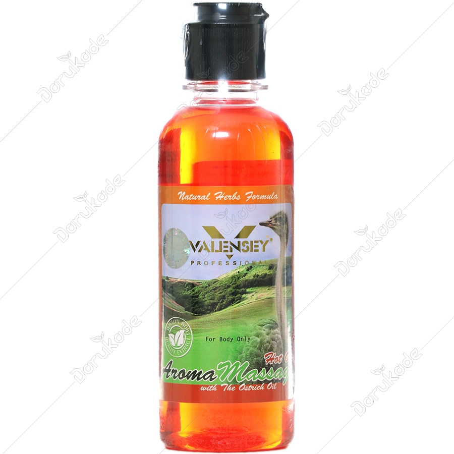 روغن ماساژ بدن حاوی روغن شترمرغ