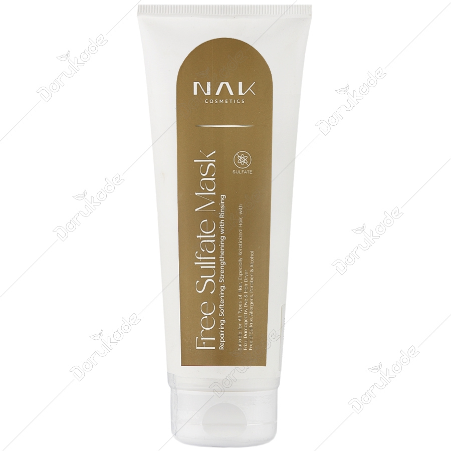 ماسک مو ترمیم کننده فاقد سولفات با آبکشی