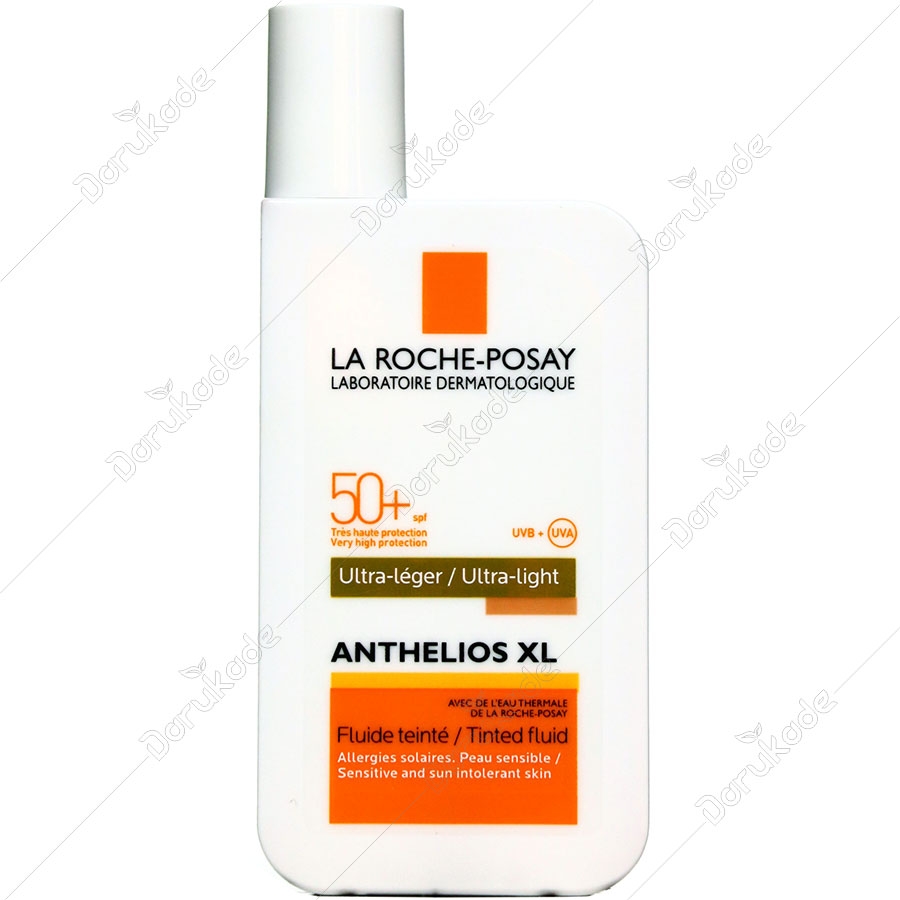 فلوئید ضد آفتاب آنتلیوس رنگی +SPF50