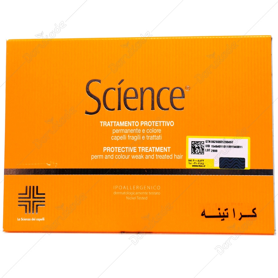 تونیک درمان کننده و کراتینه طبیعی