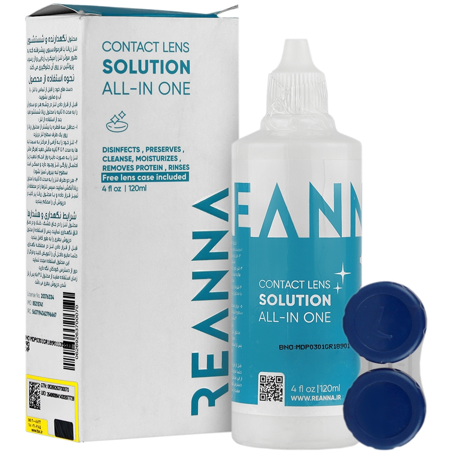 محلول نگهدارنده و شستشوی لنز