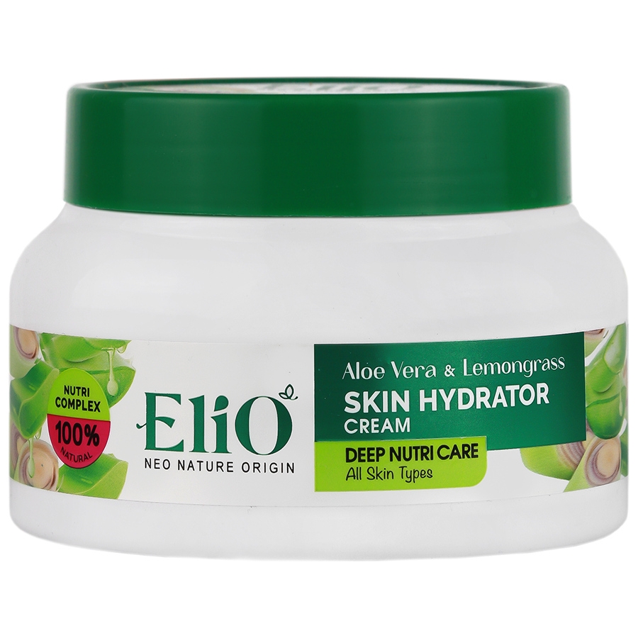 کرم مرطوب کننده آلوئه ورا و علف لیمو