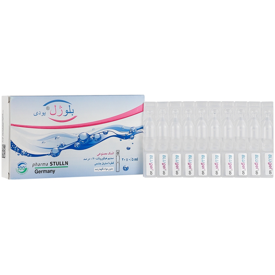 اشک مصنوعی بلوژل یودی 0.30 درصد