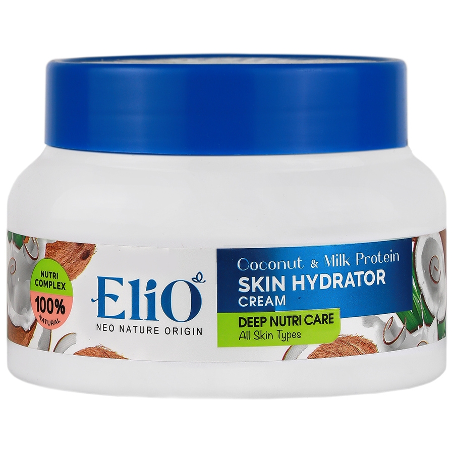 کرم مرطوب کننده روغن نارگیل و شیر