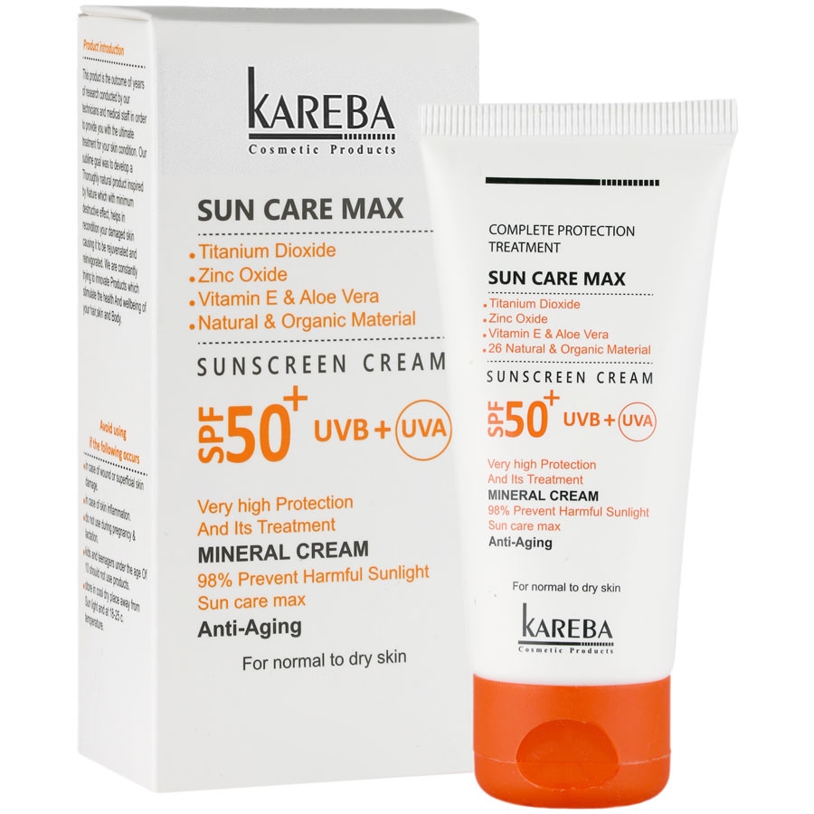 کرم ضد آفتاب ضد چروک سان کر مکس SPF50