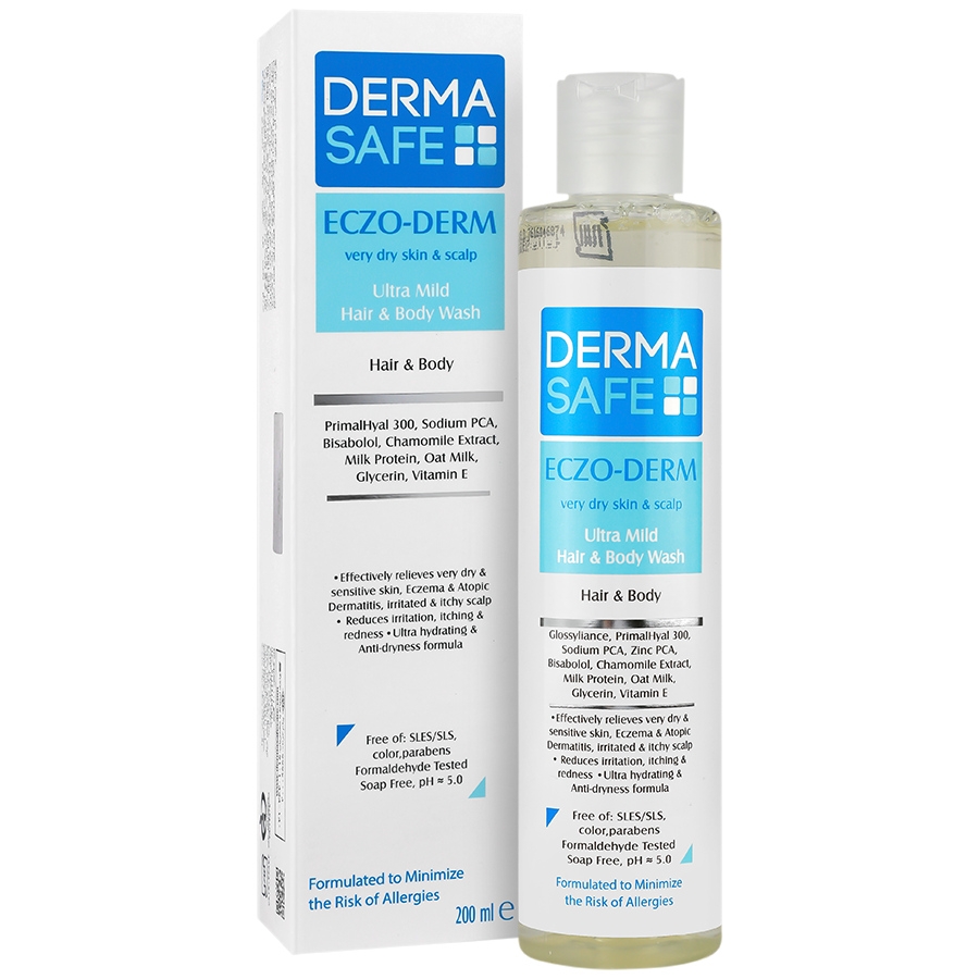 شامپو سر و بدن بسیار ملایم اکزودرم
