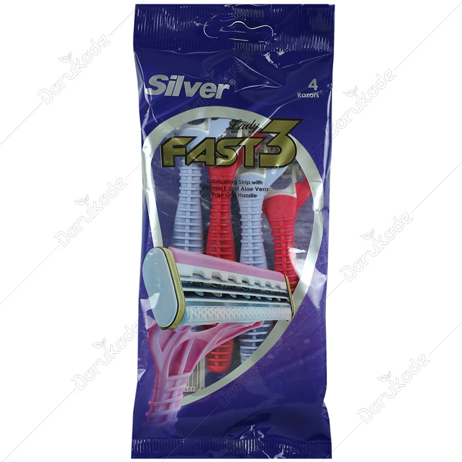 خودتراش 3 لبه بانوان مدل فست 3