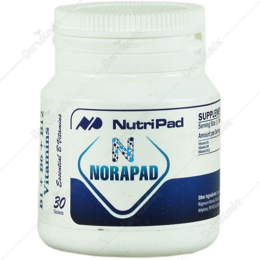 ویتامین ب1 و ب6 و ب12 نوراپاد
