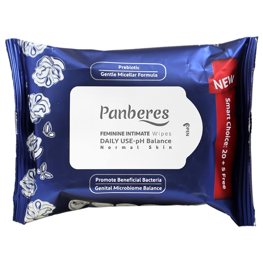 دستمال مرطوب بهداشتی بانوان پوست نرمال