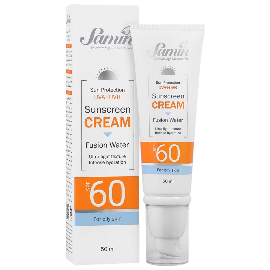 کرم ضد آفتاب فیوژن واتر پوست چرب SPF60