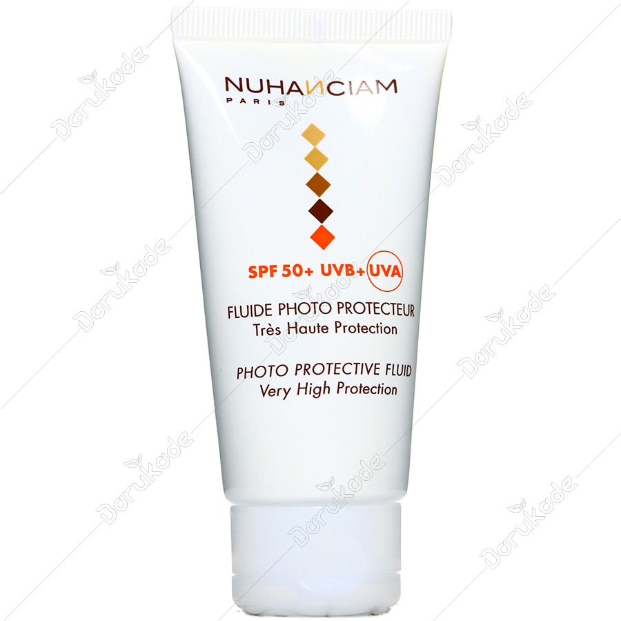 فلوئید ضد آفتاب SPF50 پوست چرب