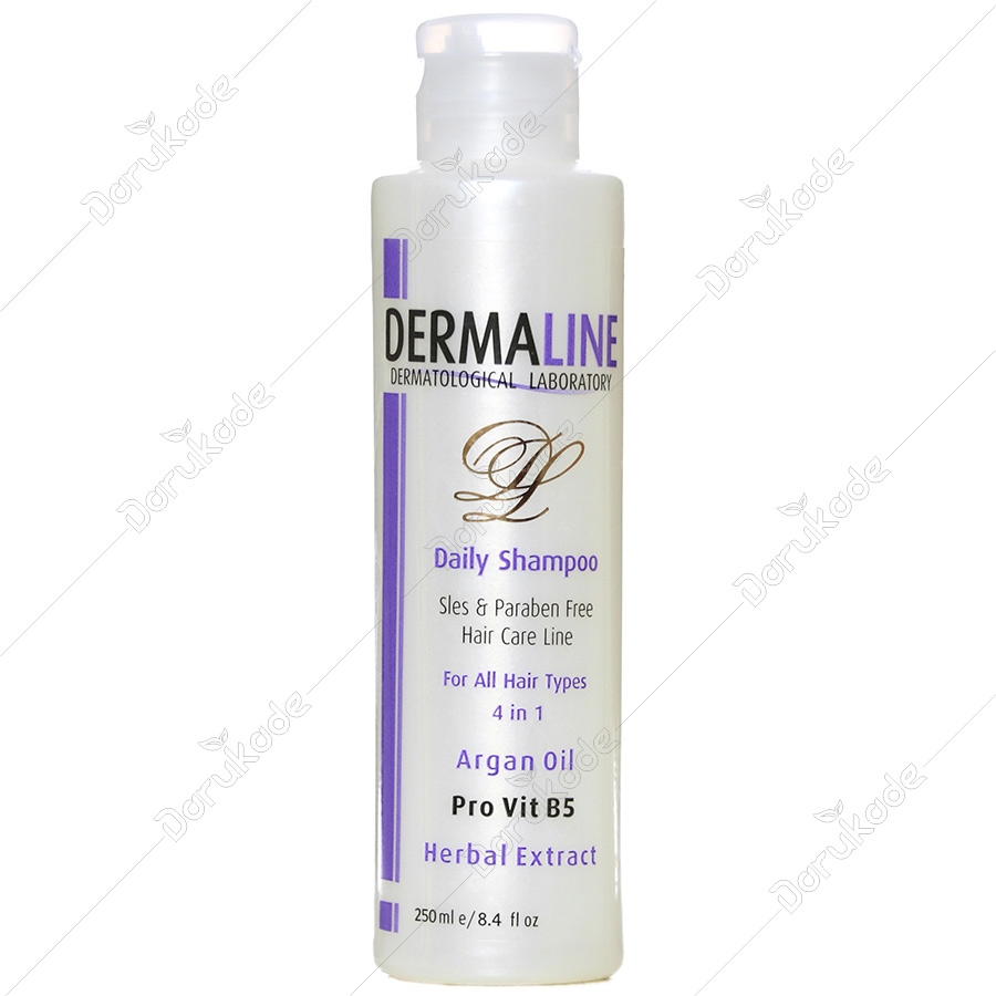 شامپو روزانه درمالاین 250 میلی لیتری