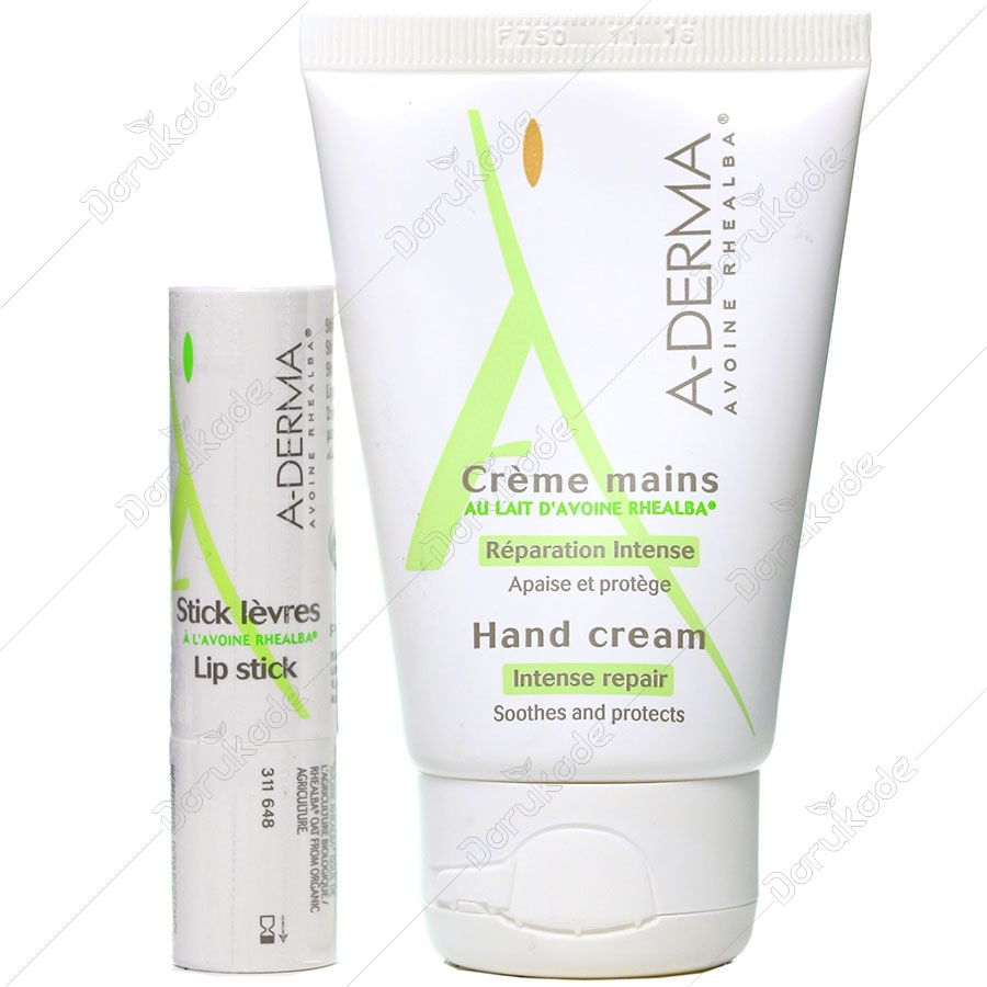 پک کرم دست و استیک لب آدرما