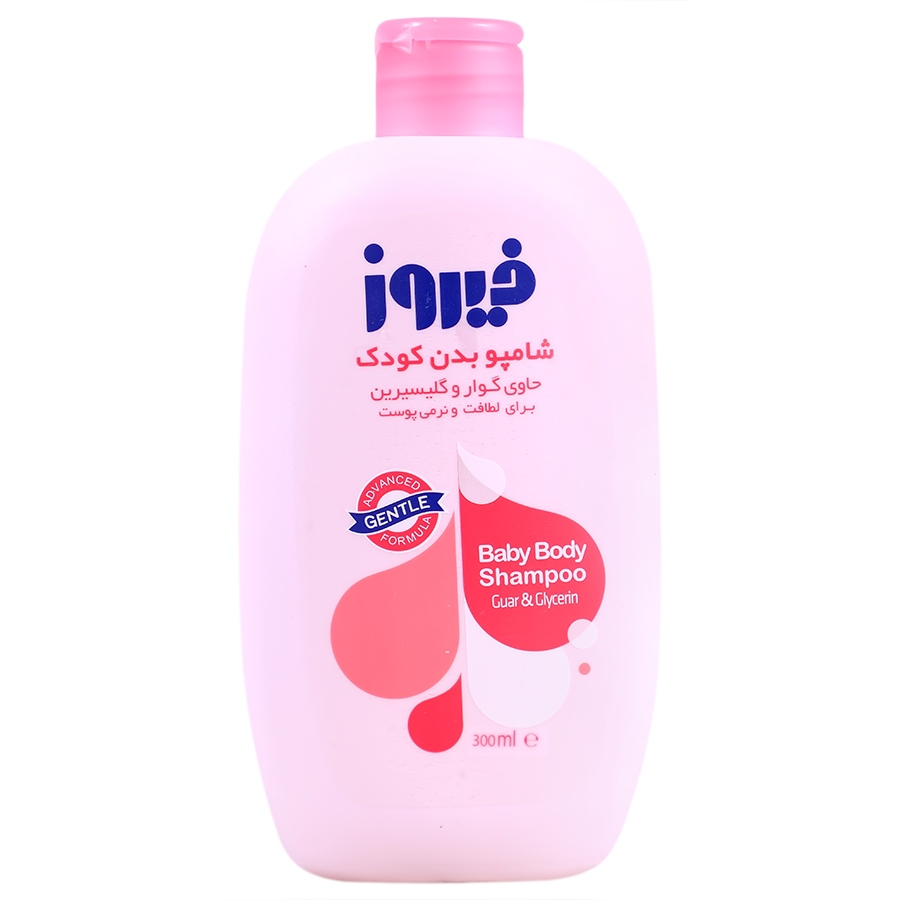 شامپو بدن کودک حاوی گوار و گلیسیرین صورتی