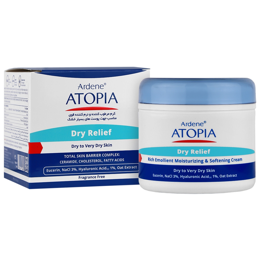 کرم مرطوب کننده و نرم کننده قوی درای ریلیف