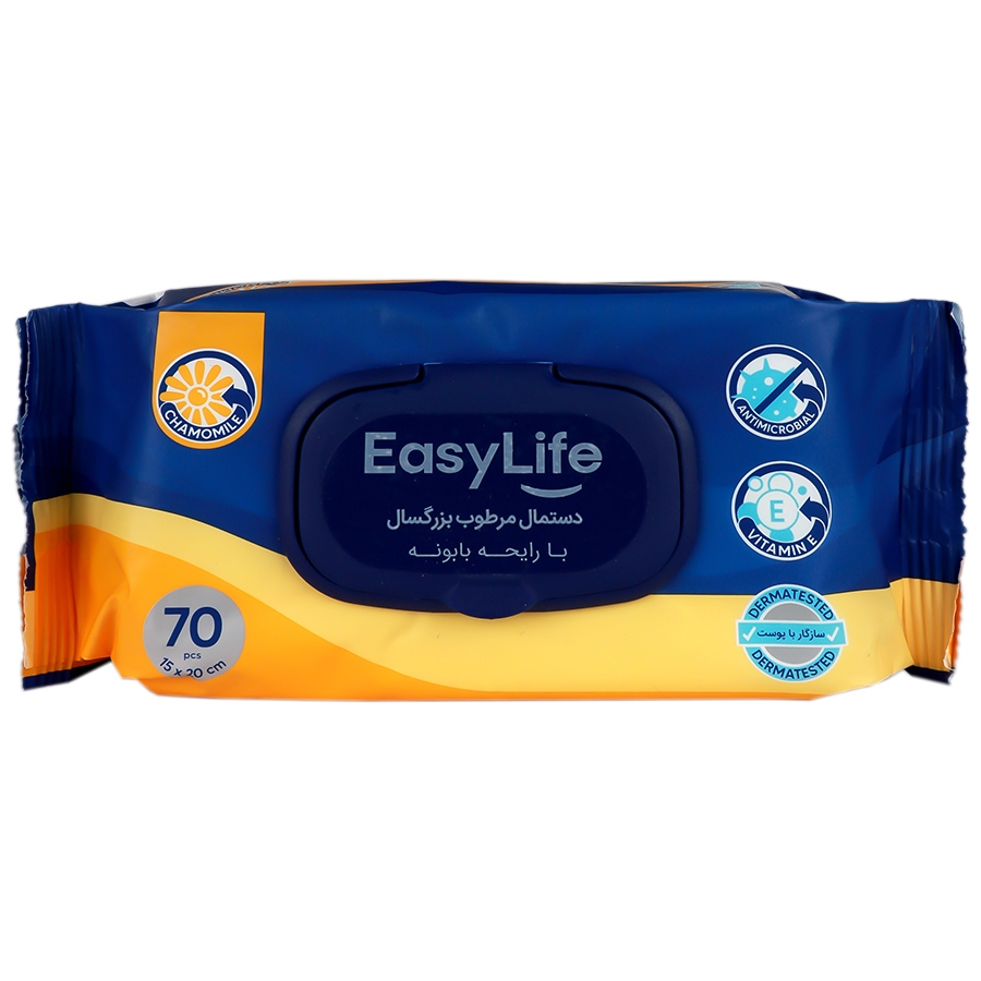 دستمال مرطوب بزرگسال بابونه