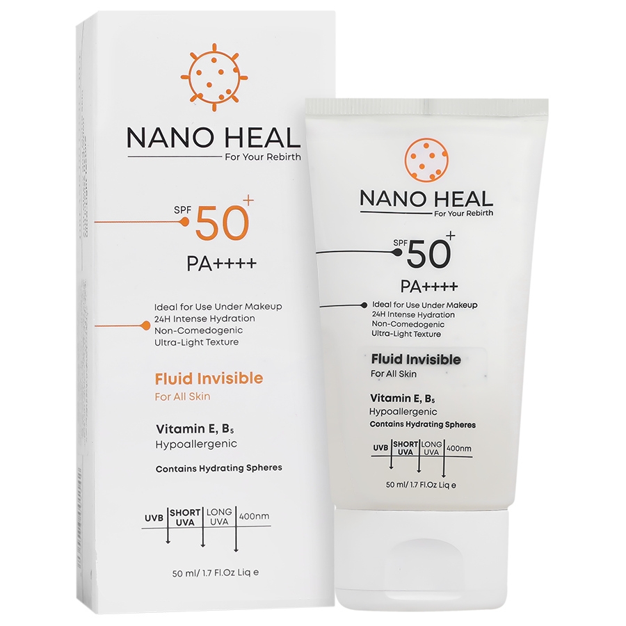 فلوئید ضد آفتاب انواع پوست SPF50