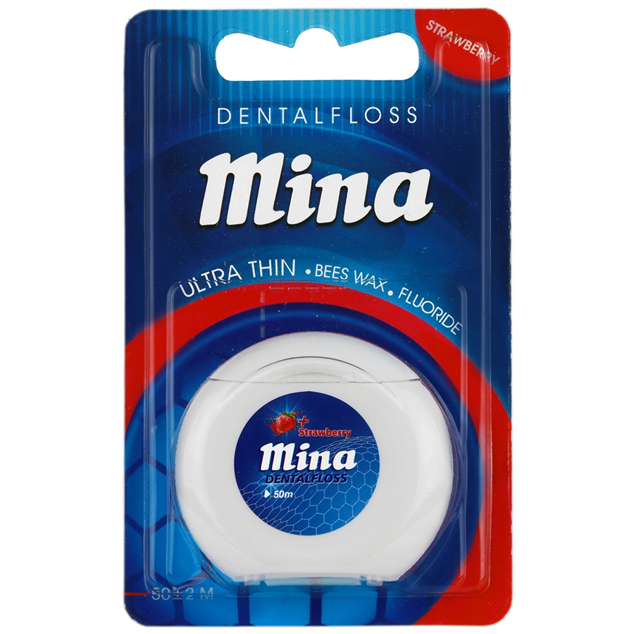 نخ دندان توت فرنگی فوق نازک