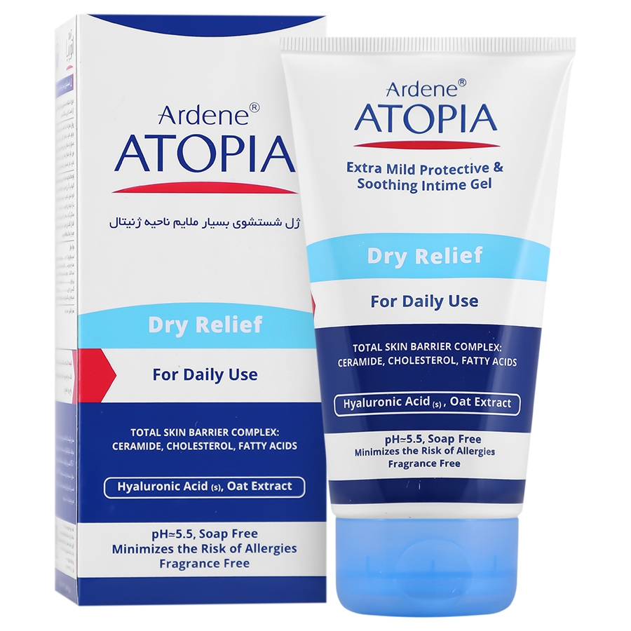 ژل شستشوی بسیار ملایم ناحیه ژنیتال درای ریلیف