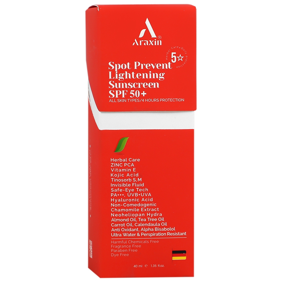 کرم ضد آفتاب روشن کننده لکهای پوستی SPF50