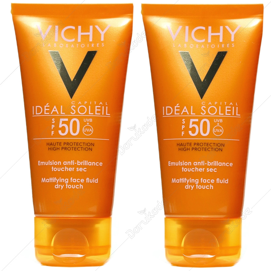 پک ویژه فلوئید ضد آفتاب درای تاچ ساده SPF50