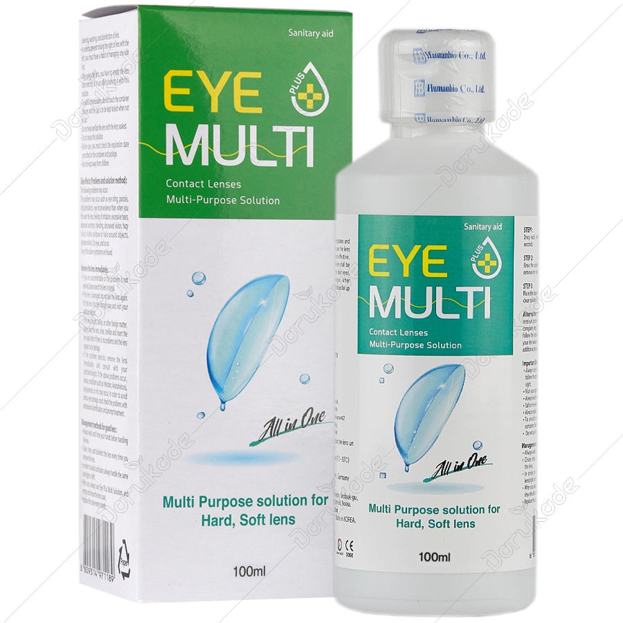 محلول شستشوی لنز آی پلاس مولتی