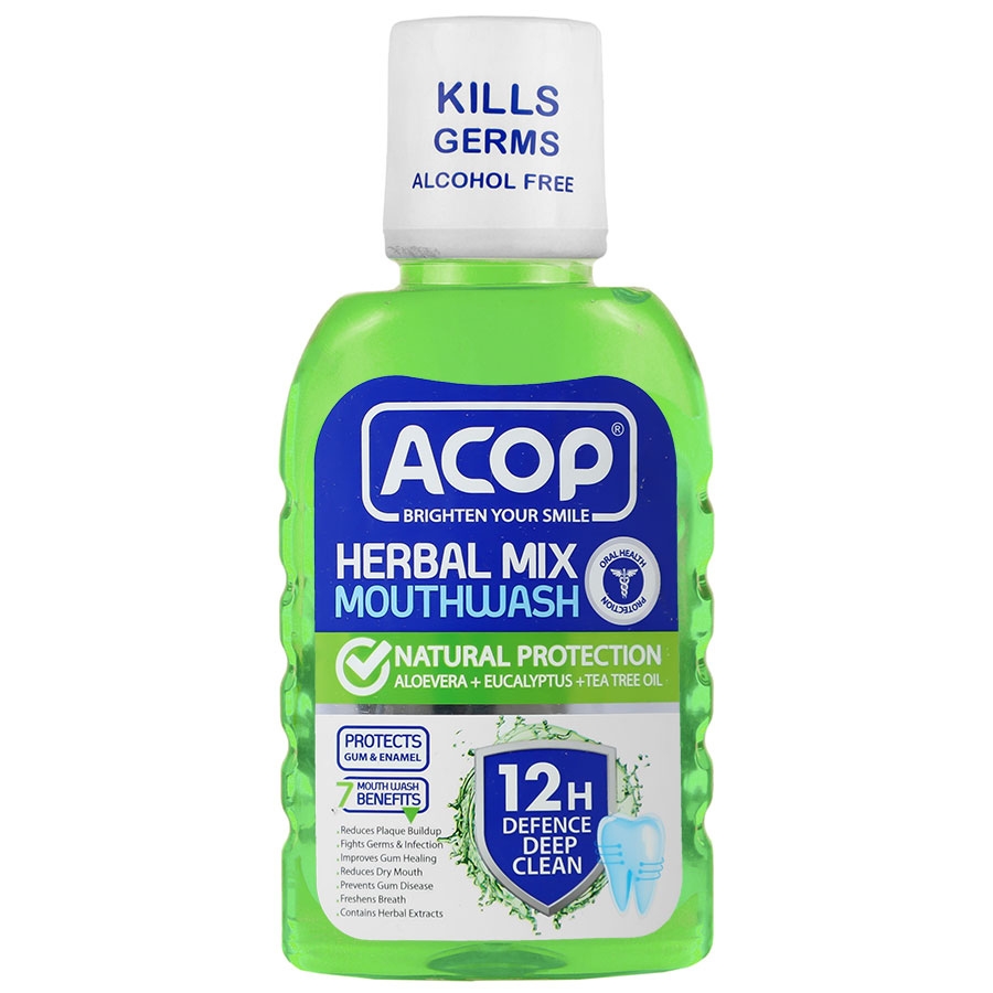 دهانشویه گیاهی هربال میکس