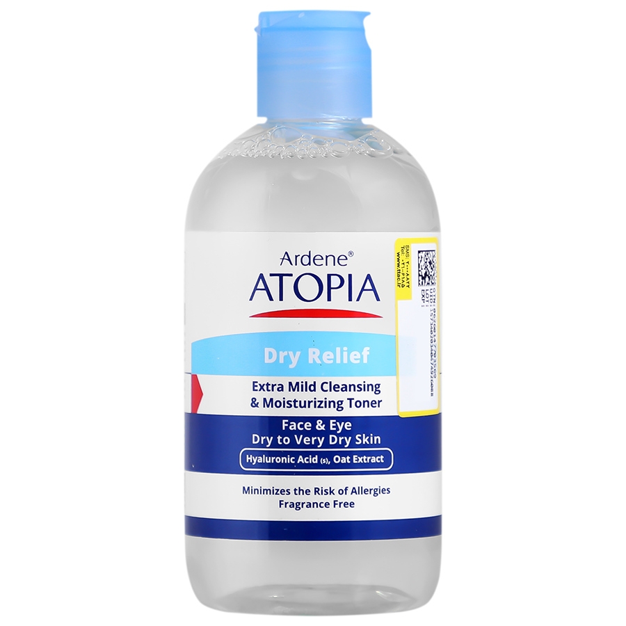 تونیک پاک کننده و مرطوب کننده صورت درای ریلیف