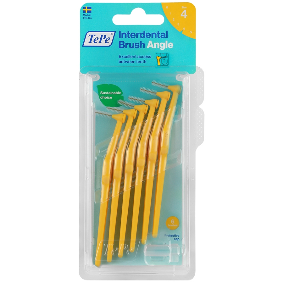 مسواک بین دندانی دسته دار سایز 4